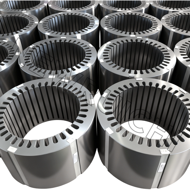 Laminované jádro svařované laserem/TIG